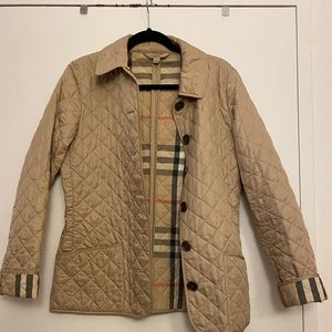 Burberry quilted jacket